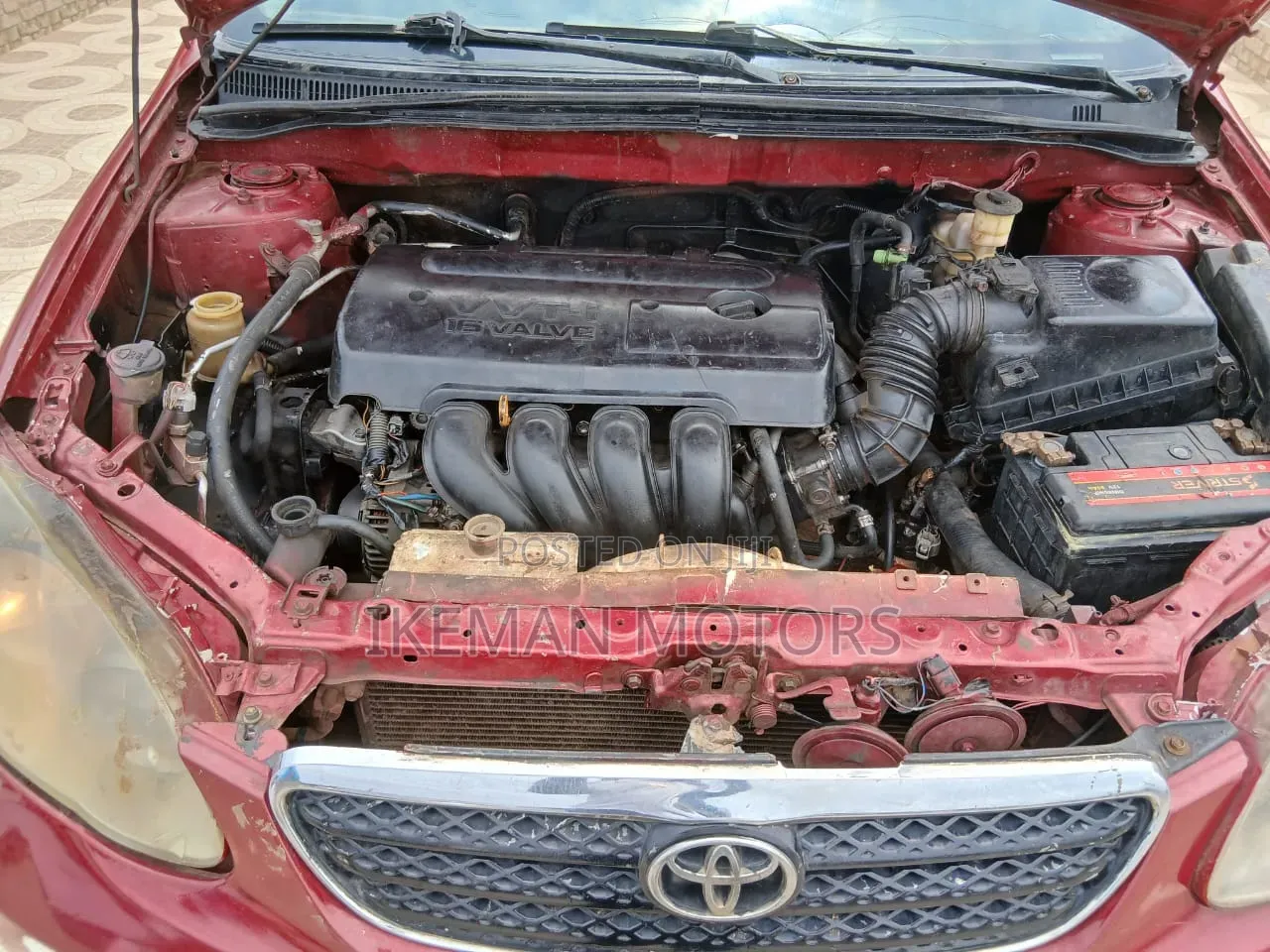 Toyota Corolla LE 2007 Red