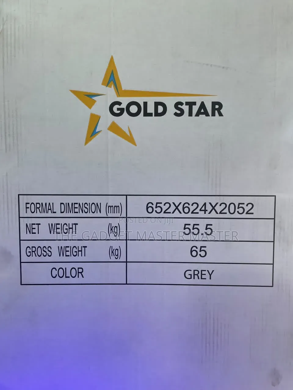Gold Star GSSC-329L Upright Showcase Display Refrigerator