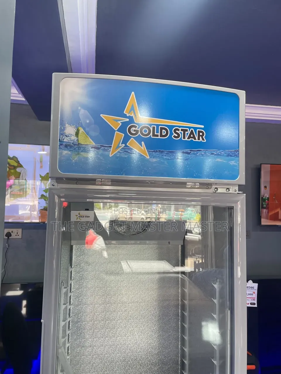 Gold Star GSSC-329L Upright Showcase Display Refrigerator