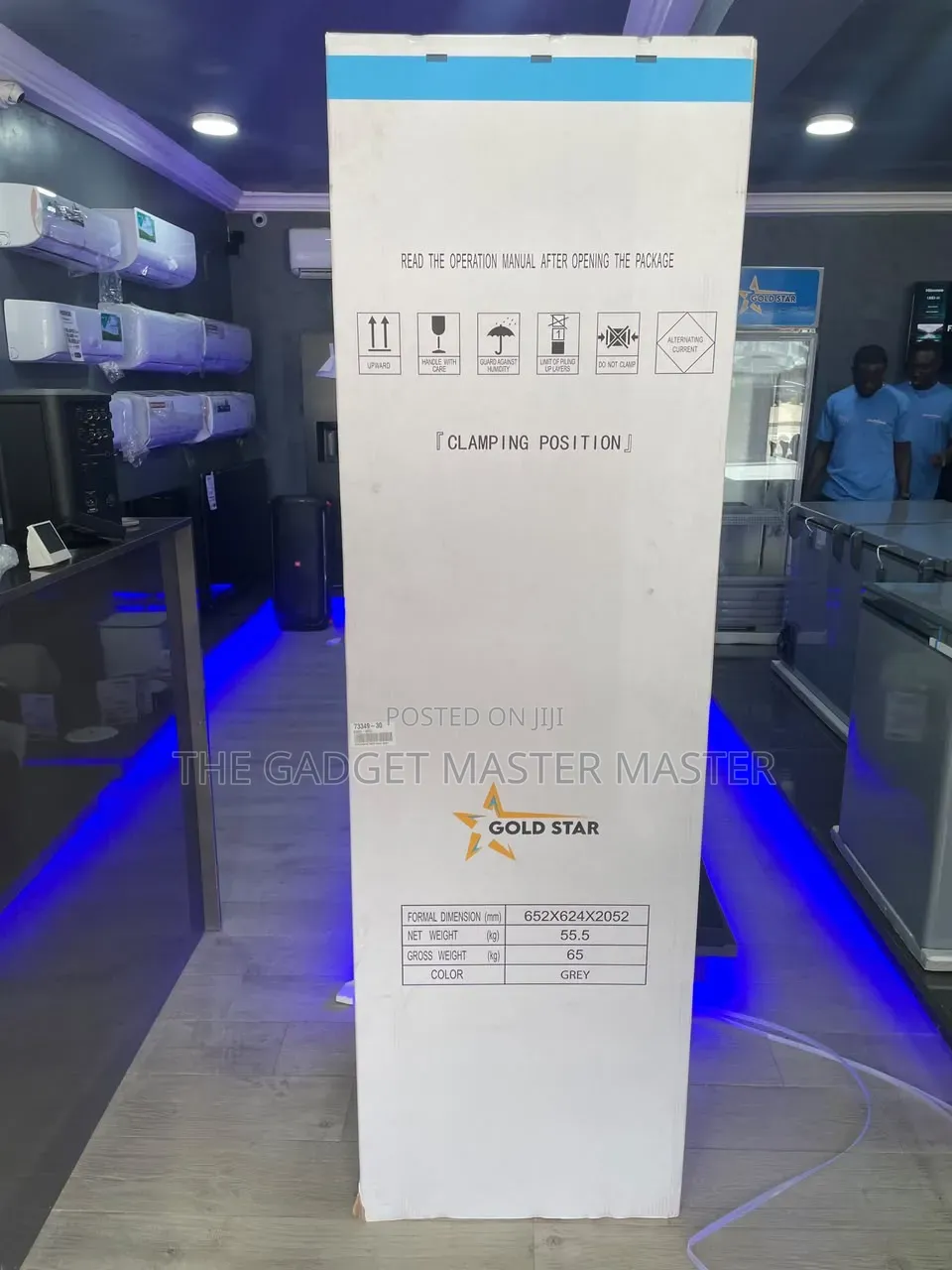 Gold Star GSSC-329L Upright Showcase Display Refrigerator