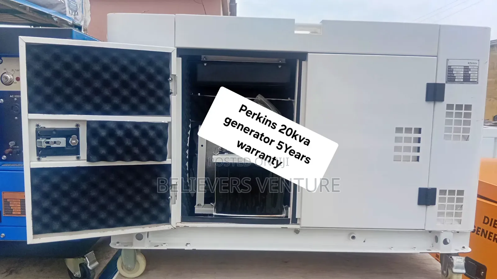 Perkins 20KVA Genset – Powerful Backup for Home Business