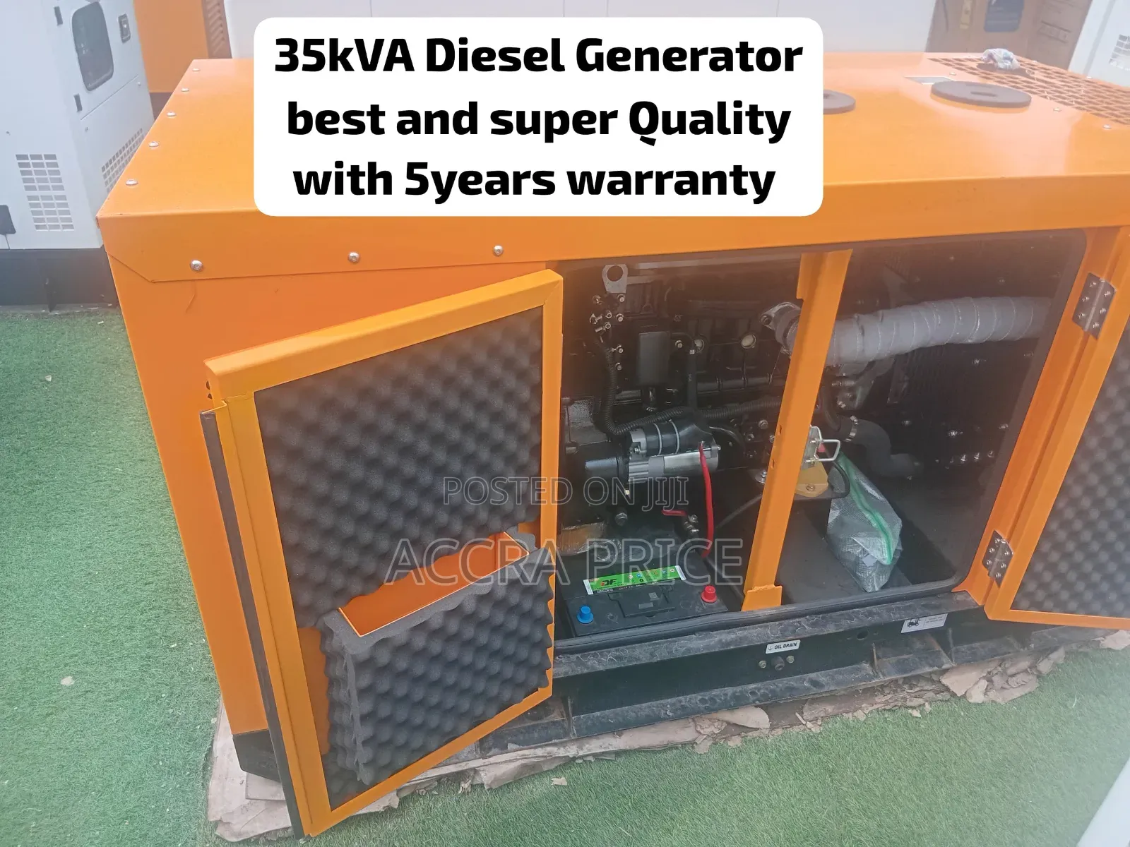 35kVA Diesel Genset – Powerful, Reliable Fuel-Efficient Generator