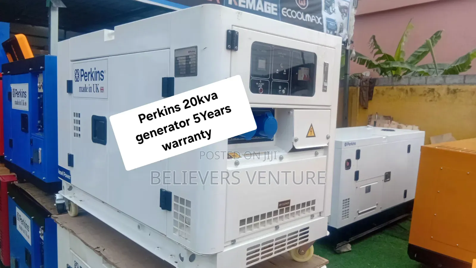 Perkins 20KVA Diesel Genset – Strong Dependable Power