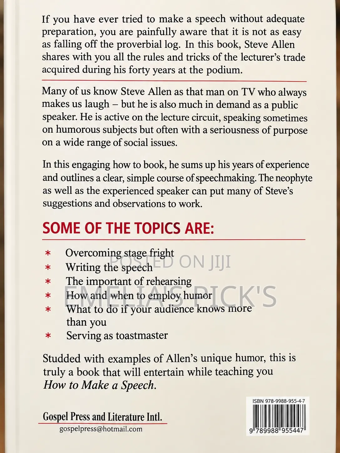 How to Make a Speech