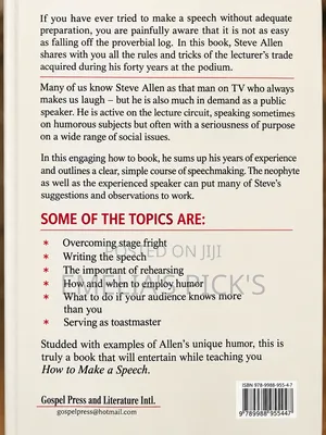 How to Make a Speech