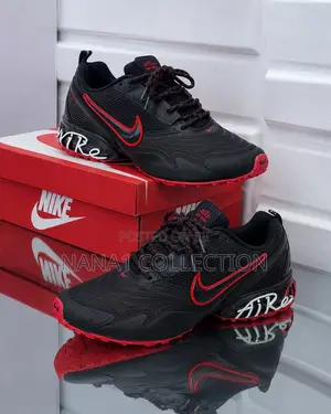 Nike Air Max Sneakers “Red Black