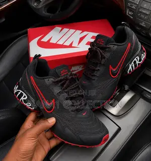 Nike Air Max Sneakers “Red Black