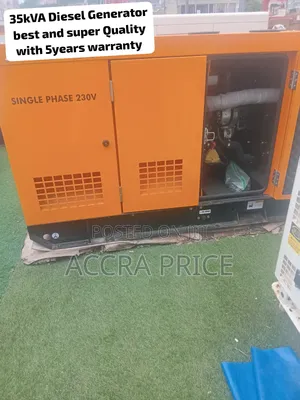 Super Quality 35kVA Diesel Genset – Reliable Backup Power for Working