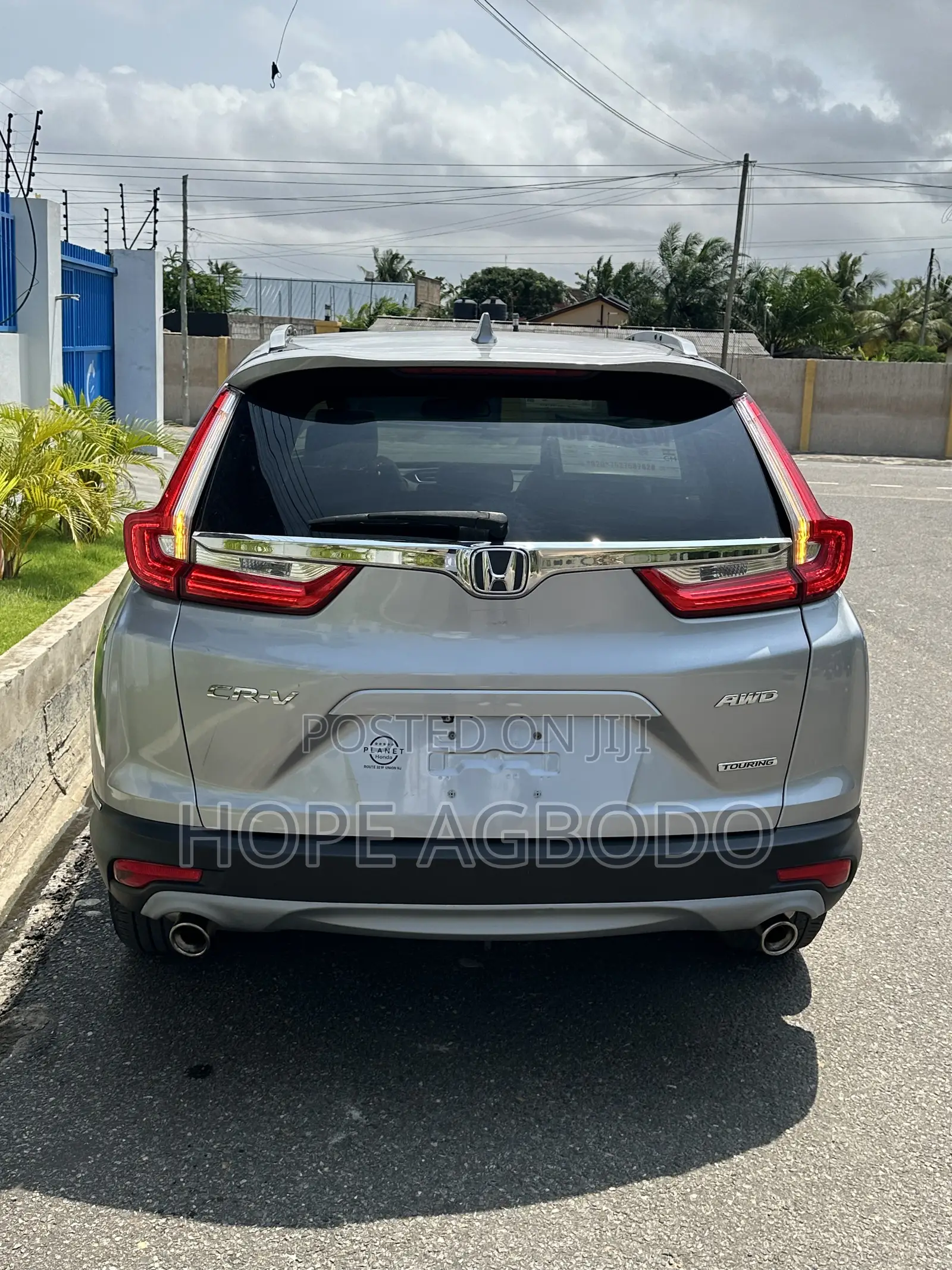 Honda CR-V Touring AWD 2018 Silver