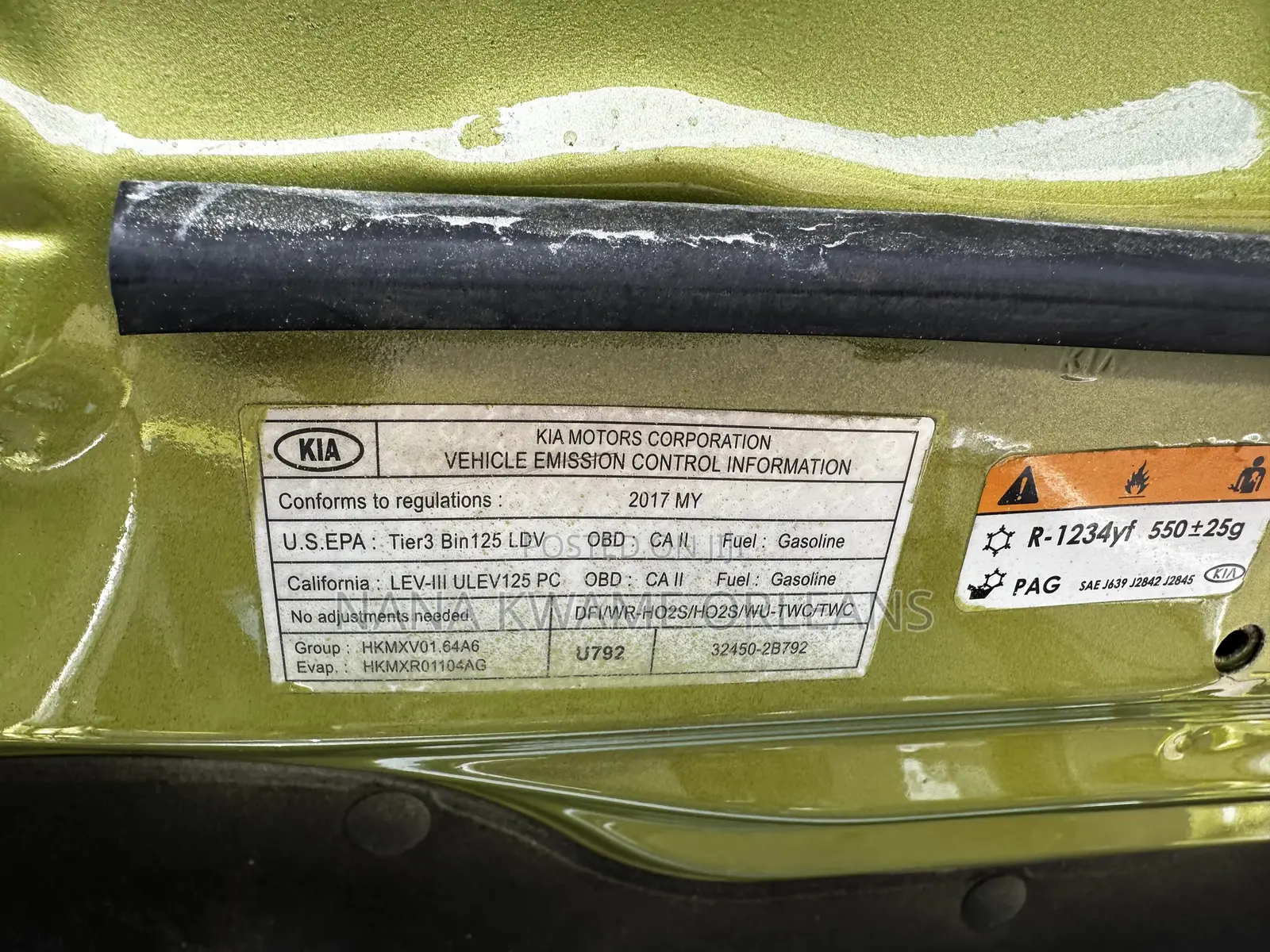 Kia Soul Hatchback 2017 Green