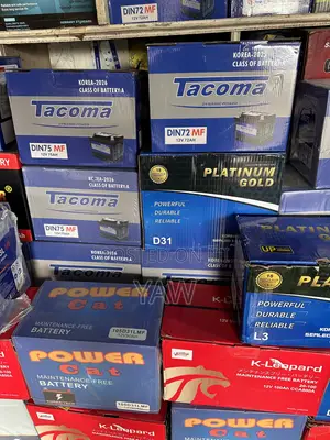 Quality Batteries Available: Tacoma, Amaron, Visca Power and Gold Star