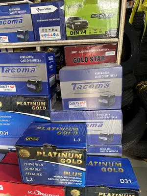 Quality Batteries Available: Tacoma, Amaron, Visca Power and Gold Star