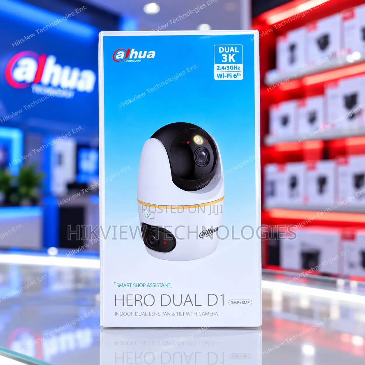 DAHUA H5d-5f 5+5MP Indoor Wi-Fi Dual-Lens Pan Tilt Camera