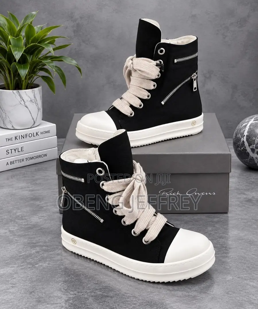 Original Rick Owen Denim/Canvas High