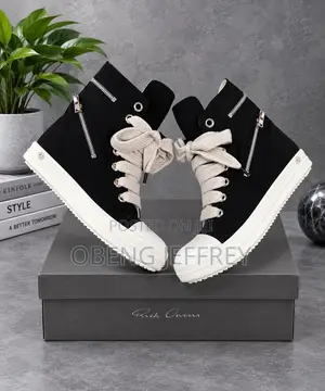 Original Rick Owen Denim/Canvas High