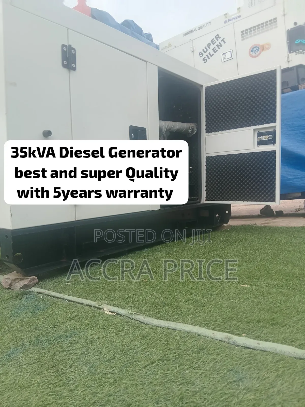 35kVA Diesel Generator – Heavy-Duty Commercial Genset 5year Warranty