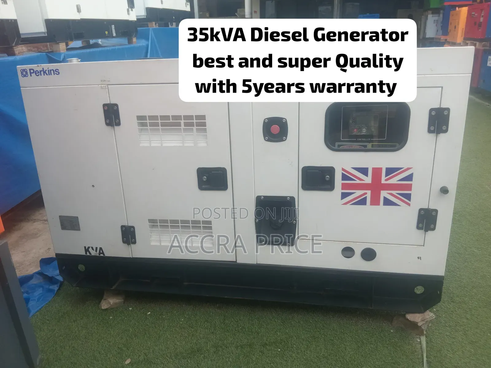Premium 35kVA Diesel Generator – Powerful, Dependable Built