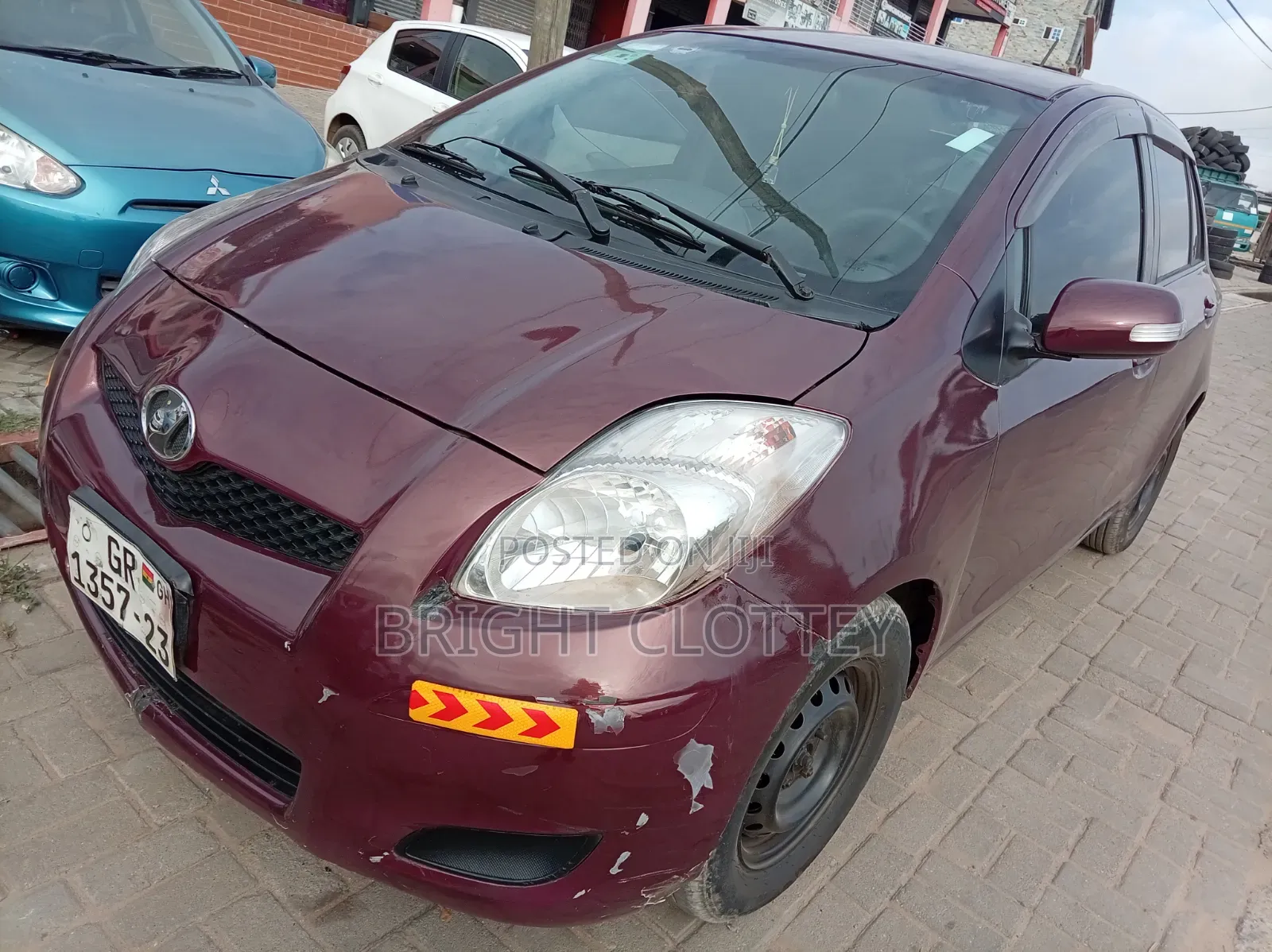 Toyota Vitz 2010 Brown