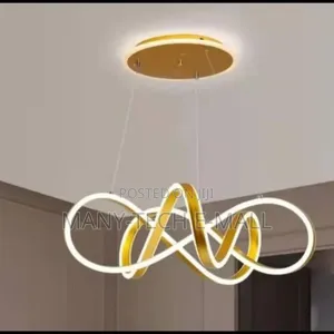 Golden Chandelier Light.