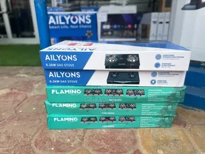 Ailyons Table Top Stainless 2 Burner Gas Stove