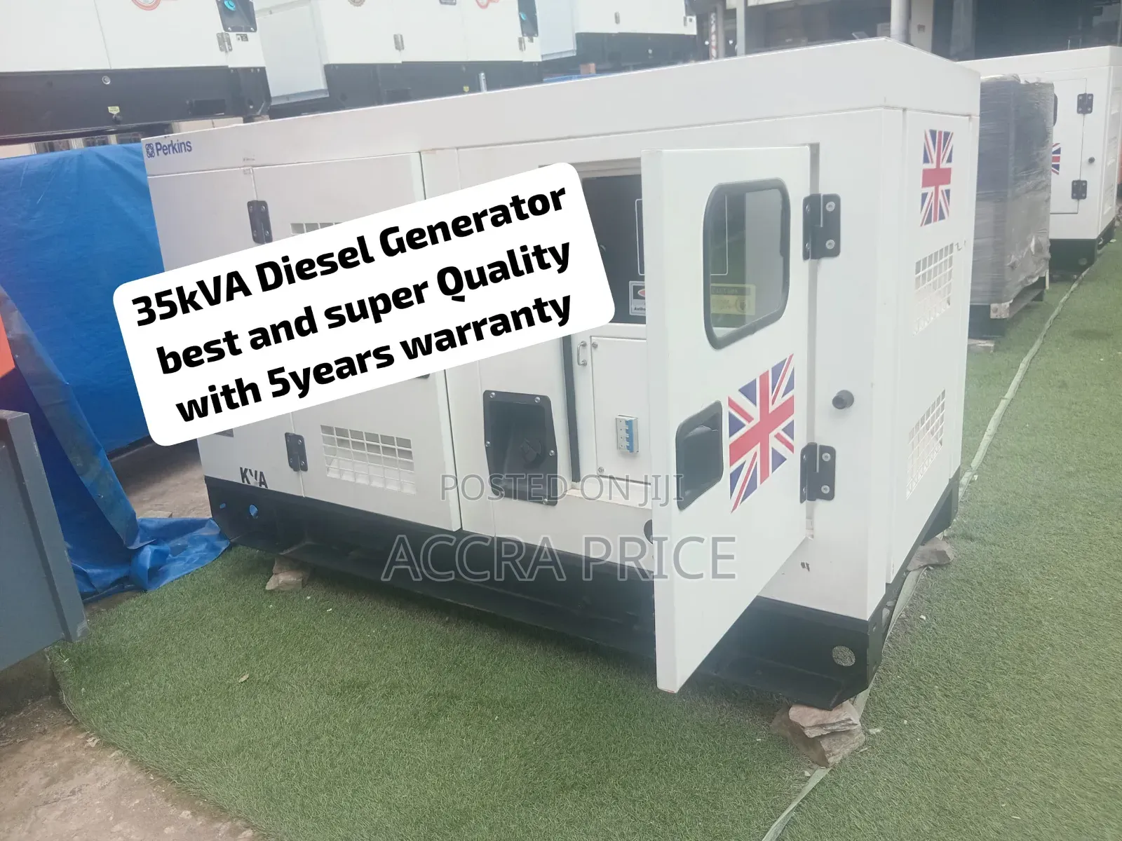 Massive 35kVA Diesel Generator – Reliable Power for Shops, Offices,