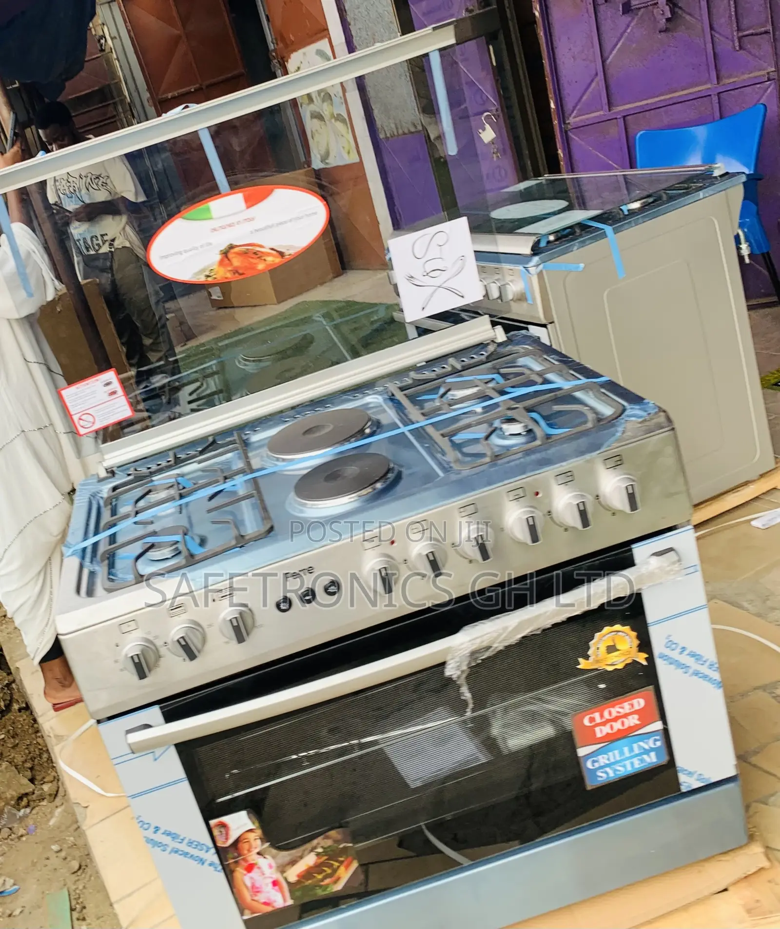 Affordable Yet Quality (60x90) 4 Gas 2 Electric Ferre Oven Cooker