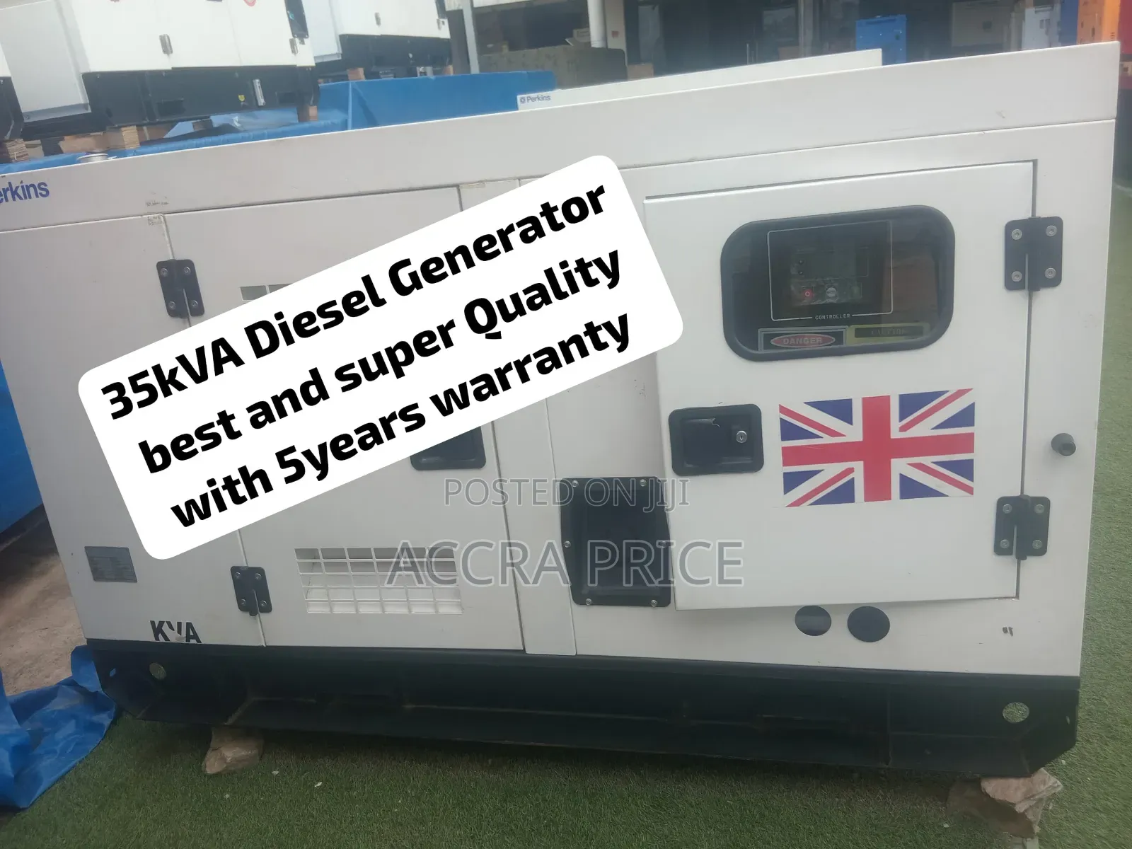 Heavy-Duty 35kVA Diesel Genset – Premium Quality Generator