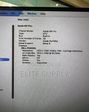 New Desktop Computer Apple Mac Mini M4 Pro 24GB Apple M4 Pro SSD 1T