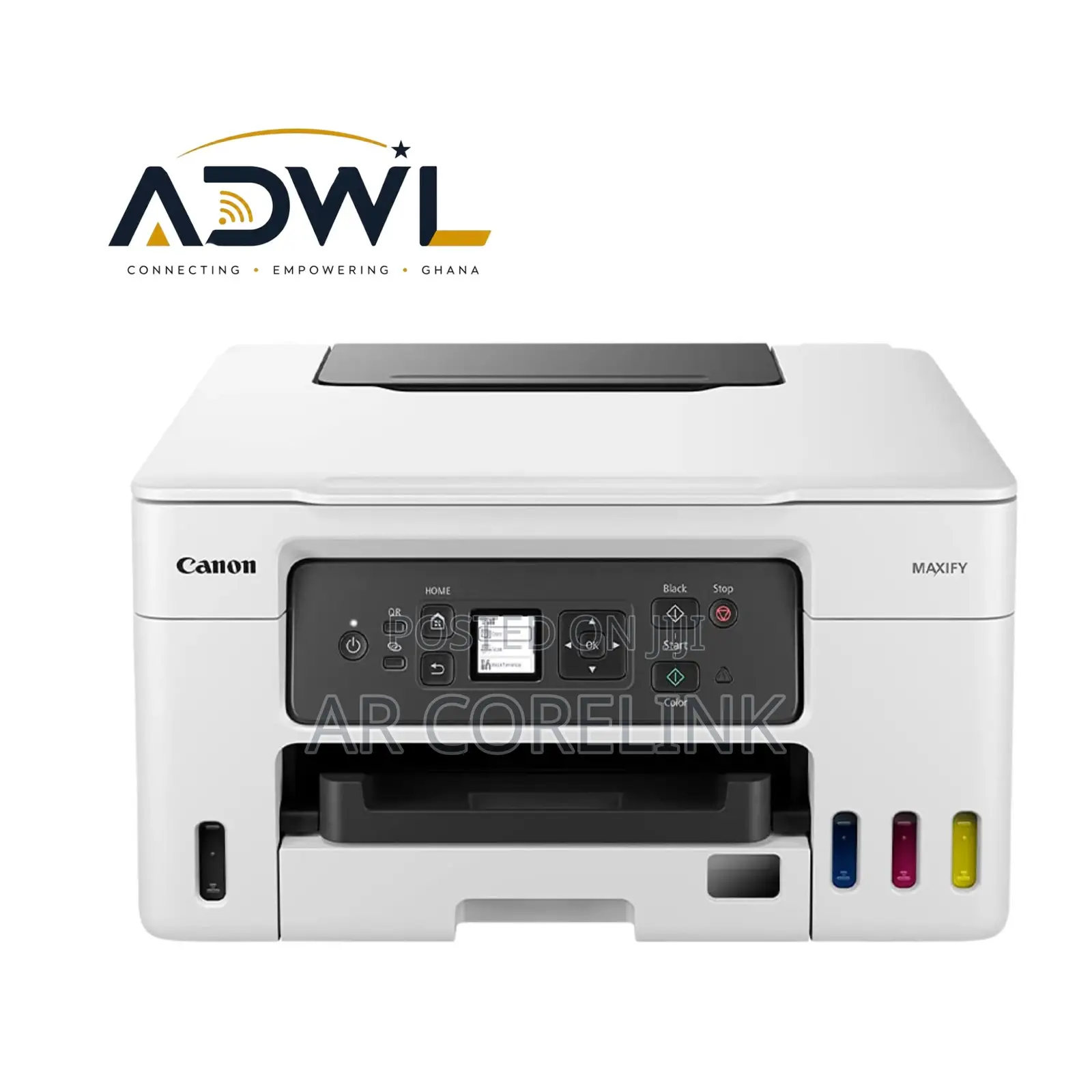 Canon Pixma GX3040 – Print, Scan, Copy/A4/18ppm/Ink GI-46/Colored