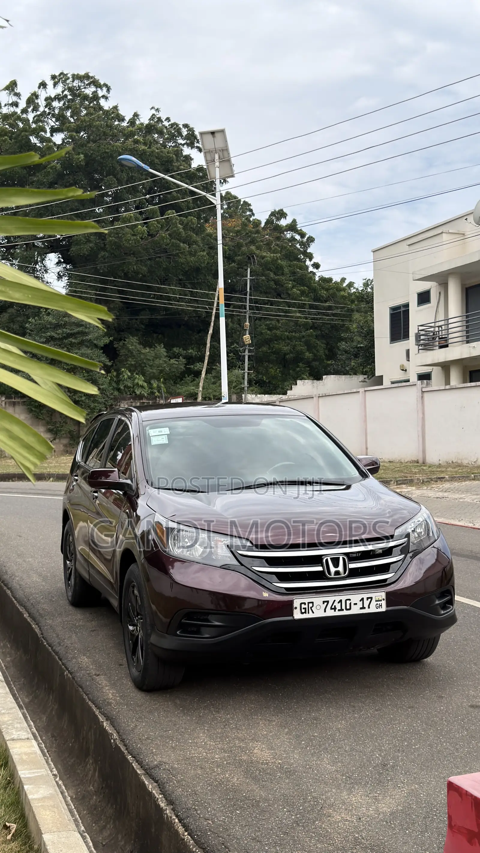 Honda CR-V LX 4dr SUV AWD (2.4L 4cyl 5A) 2014 Burgundy