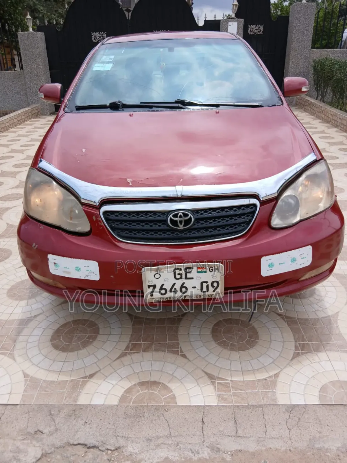 Toyota Corolla 2005 Red