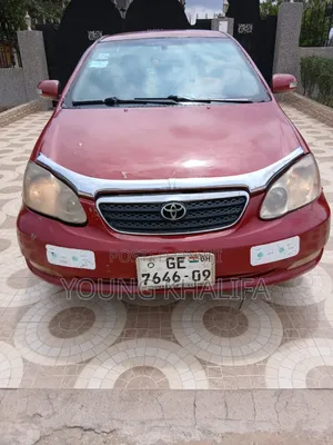 Toyota Corolla 2005 Red
