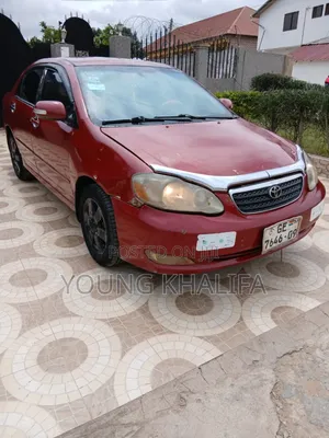 Toyota Corolla 2005 Red