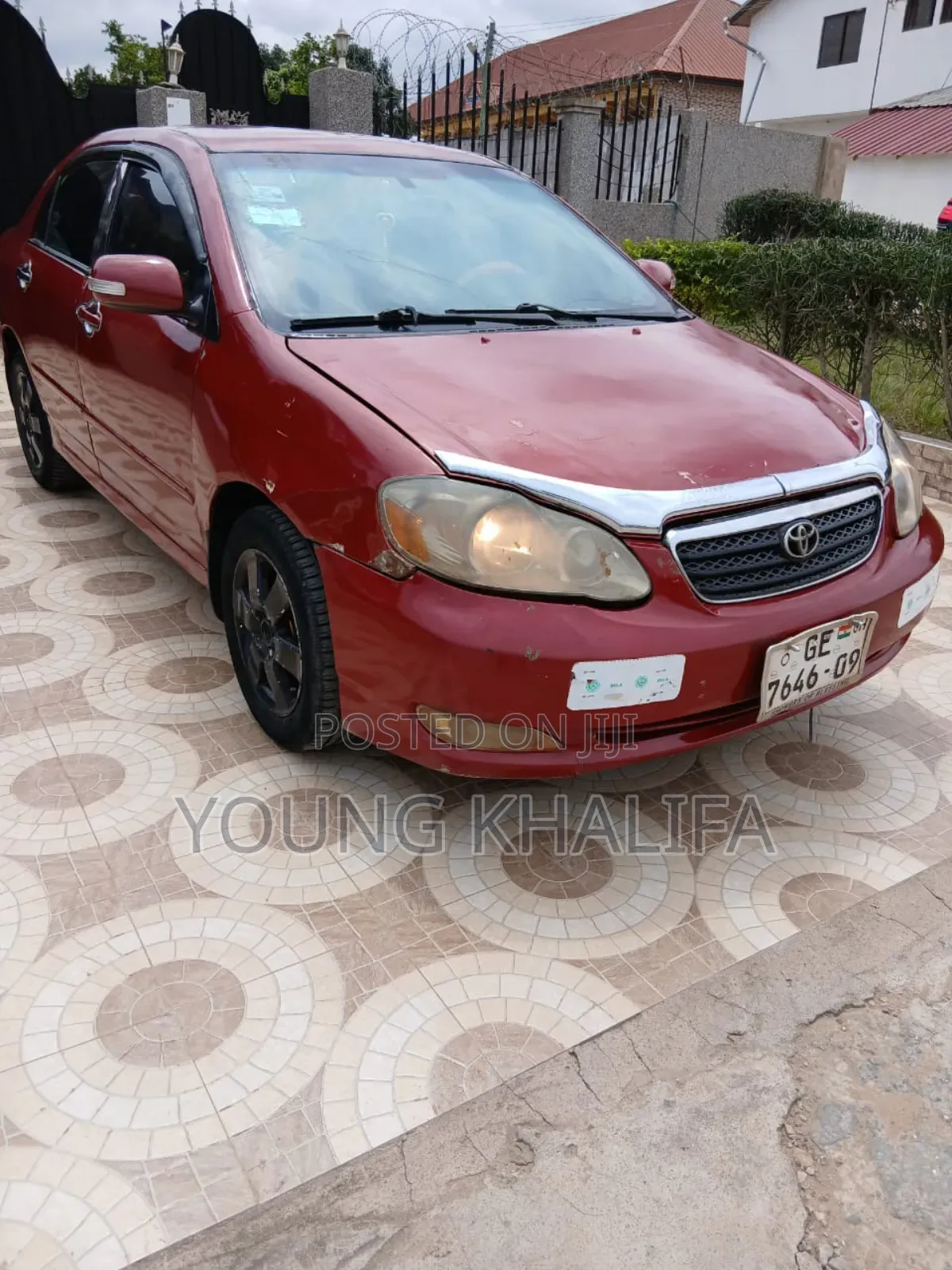 Toyota Corolla 2005 Red