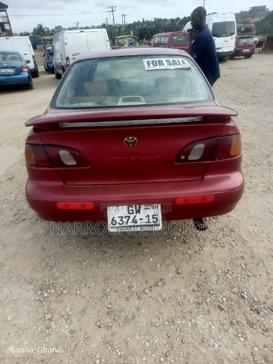 Toyota Corolla 2004 Red