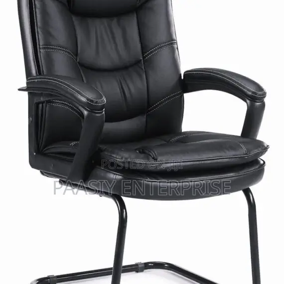 Executive Office Leather Visitors Chair