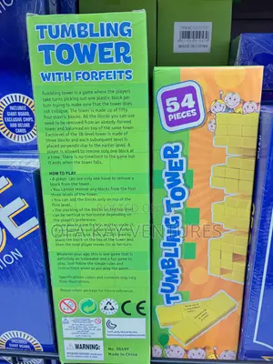 54pcs Tumbling Tower Jenga Toy