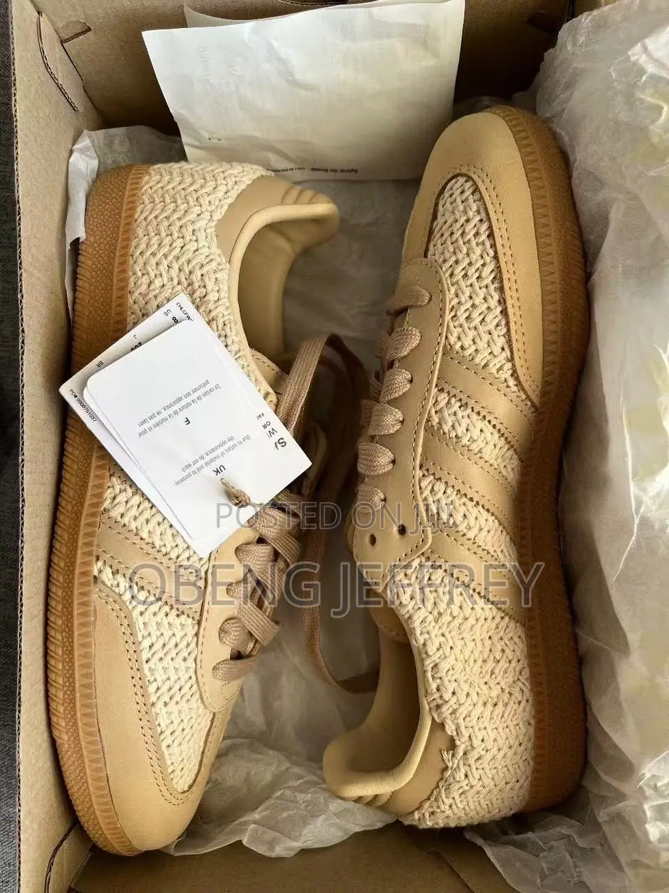 Original Adidas Samba Magic Beige