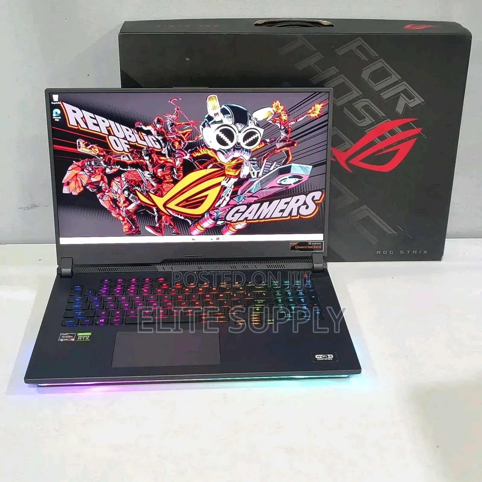 New Laptop Asus ROG Strix G16 G614 32GB AMD Ryzen 9 SSD 1T