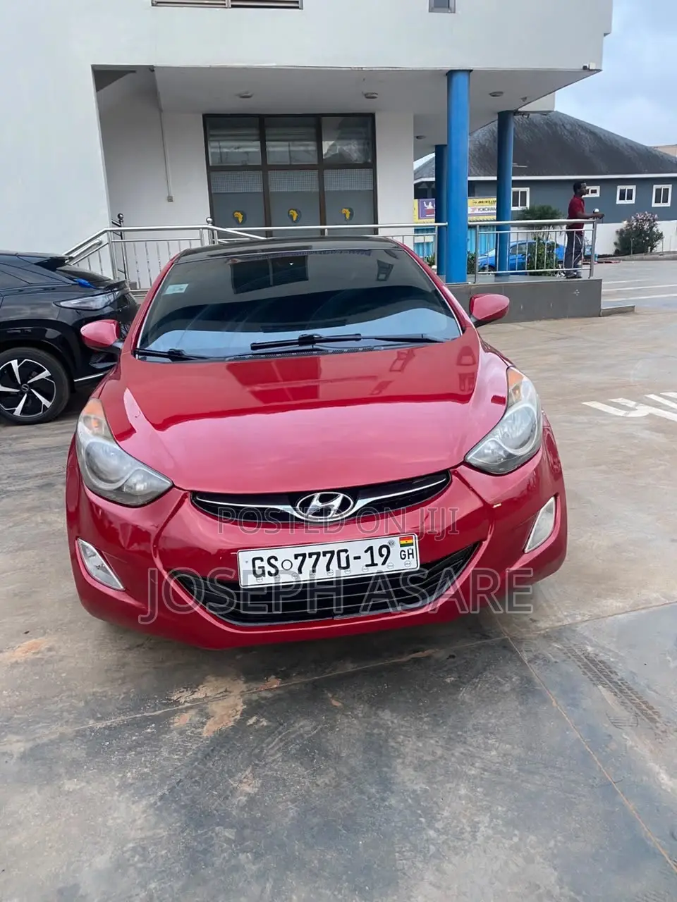 Hyundai Elantra 2014 Red
