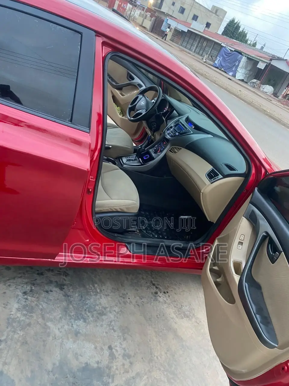 Hyundai Elantra 2014 Red