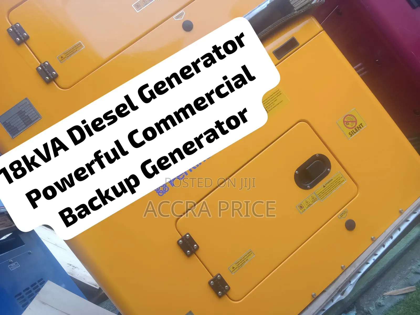Brand New 18kVA Diesel Generator – Best Quality Heavy-Duty Generator
