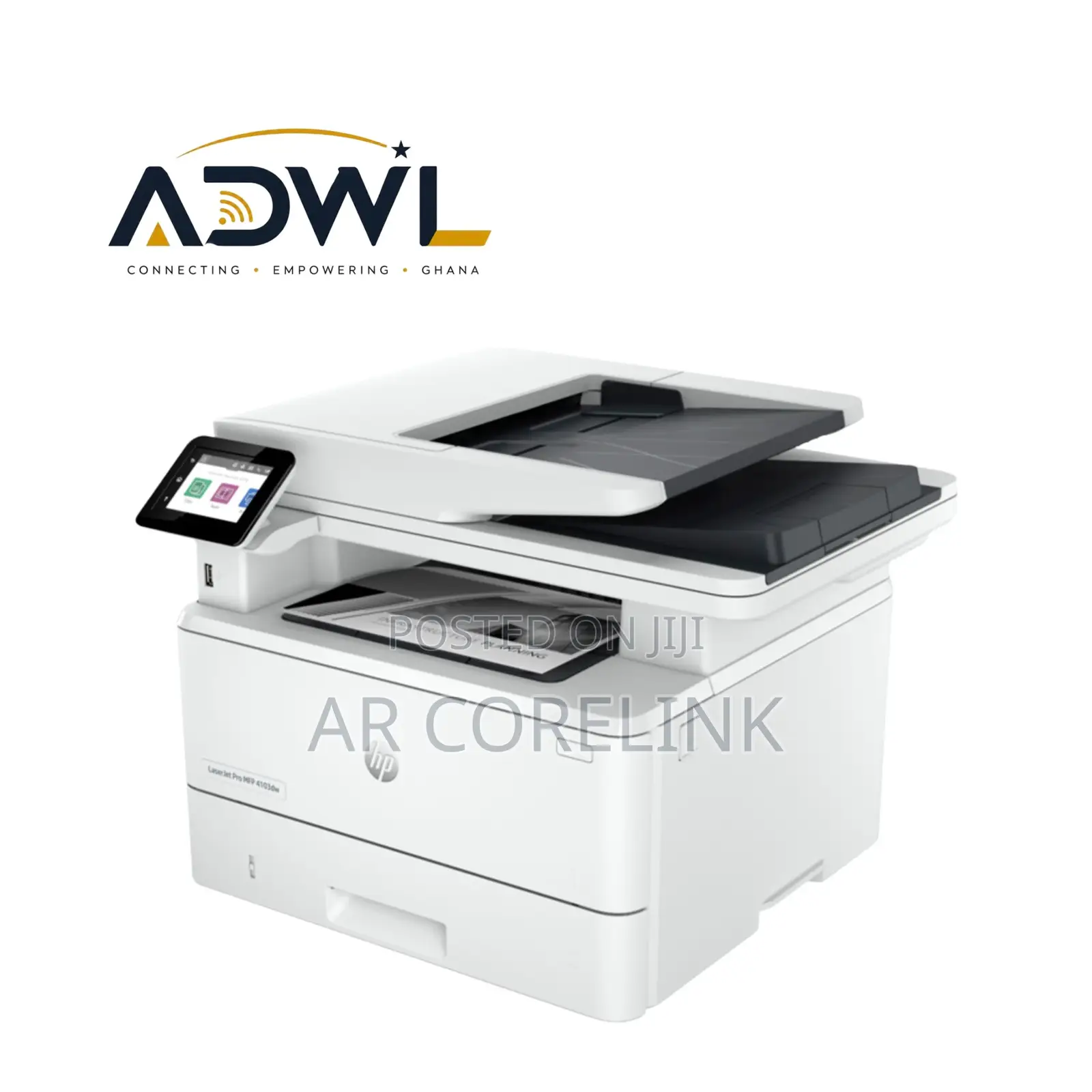 HP LaserJet M4103DW Print, Scan, Copy, Duplex/Wireless/ Black Printer