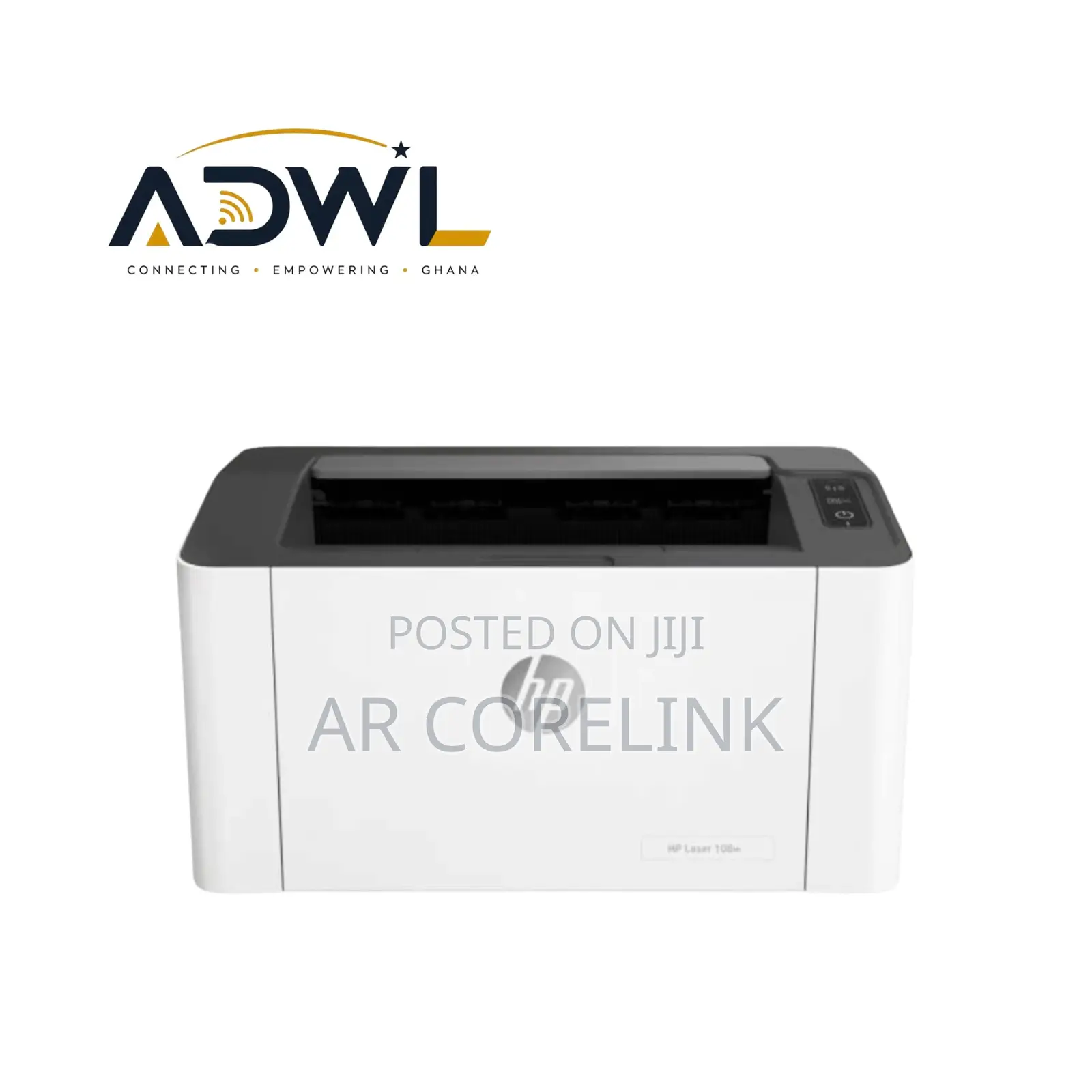 HP LaserJet 108w-Black Print A4 110A Toner Up to 21ppm White