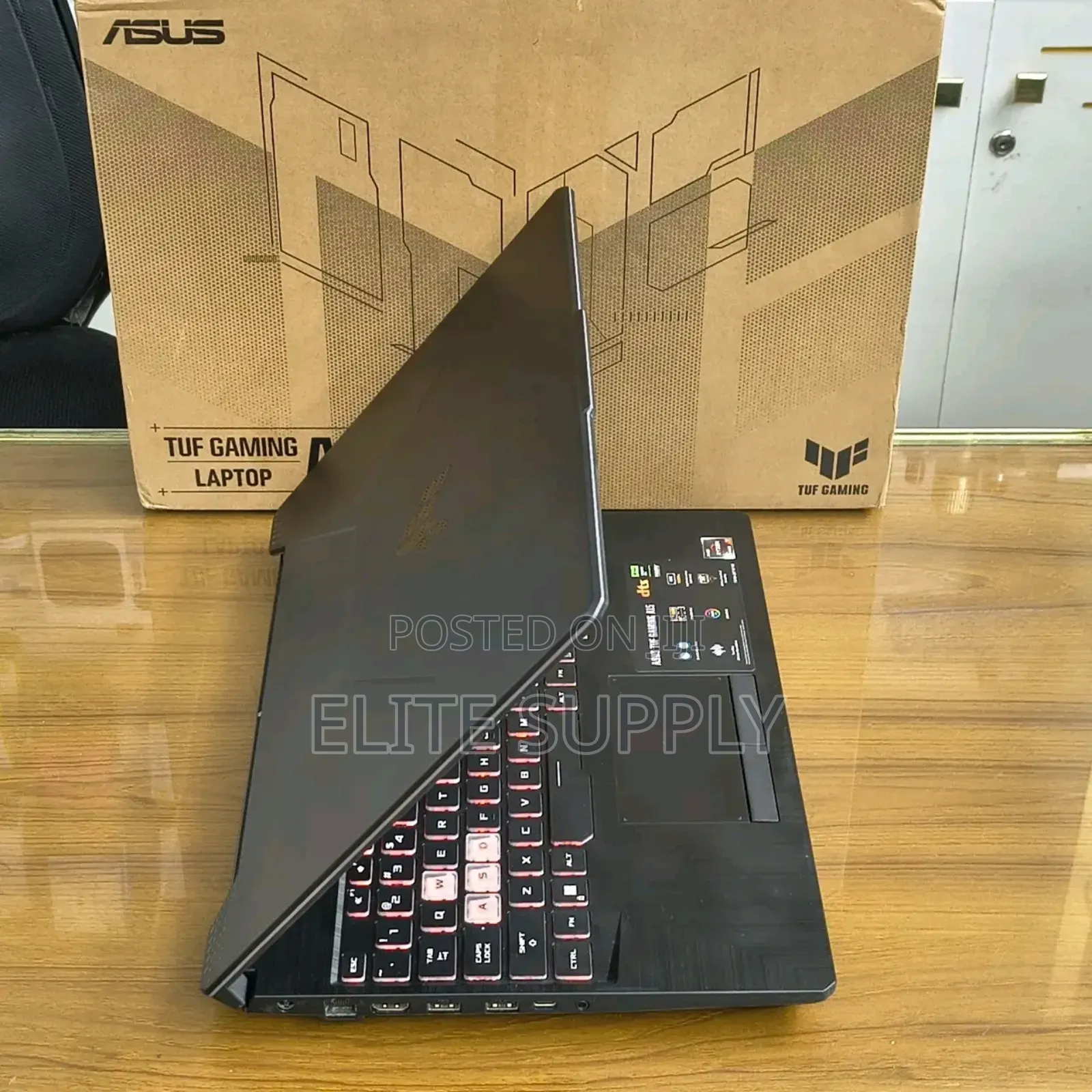 New Laptop Asus TUF Gaming A15 16GB AMD Ryzen 7 SSD 512GB