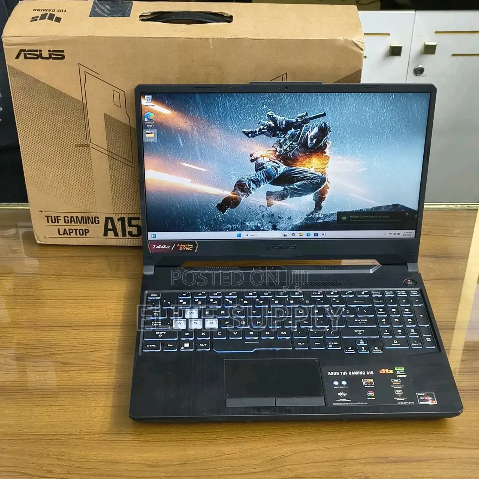 New Laptop Asus TUF Gaming A15 16GB AMD Ryzen 7 SSD 512GB