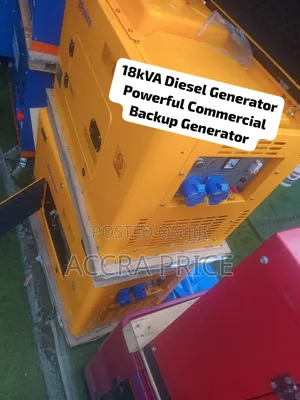 18kVA Heavy-Duty Diesel Generator – Reliable Backup Power, Strong