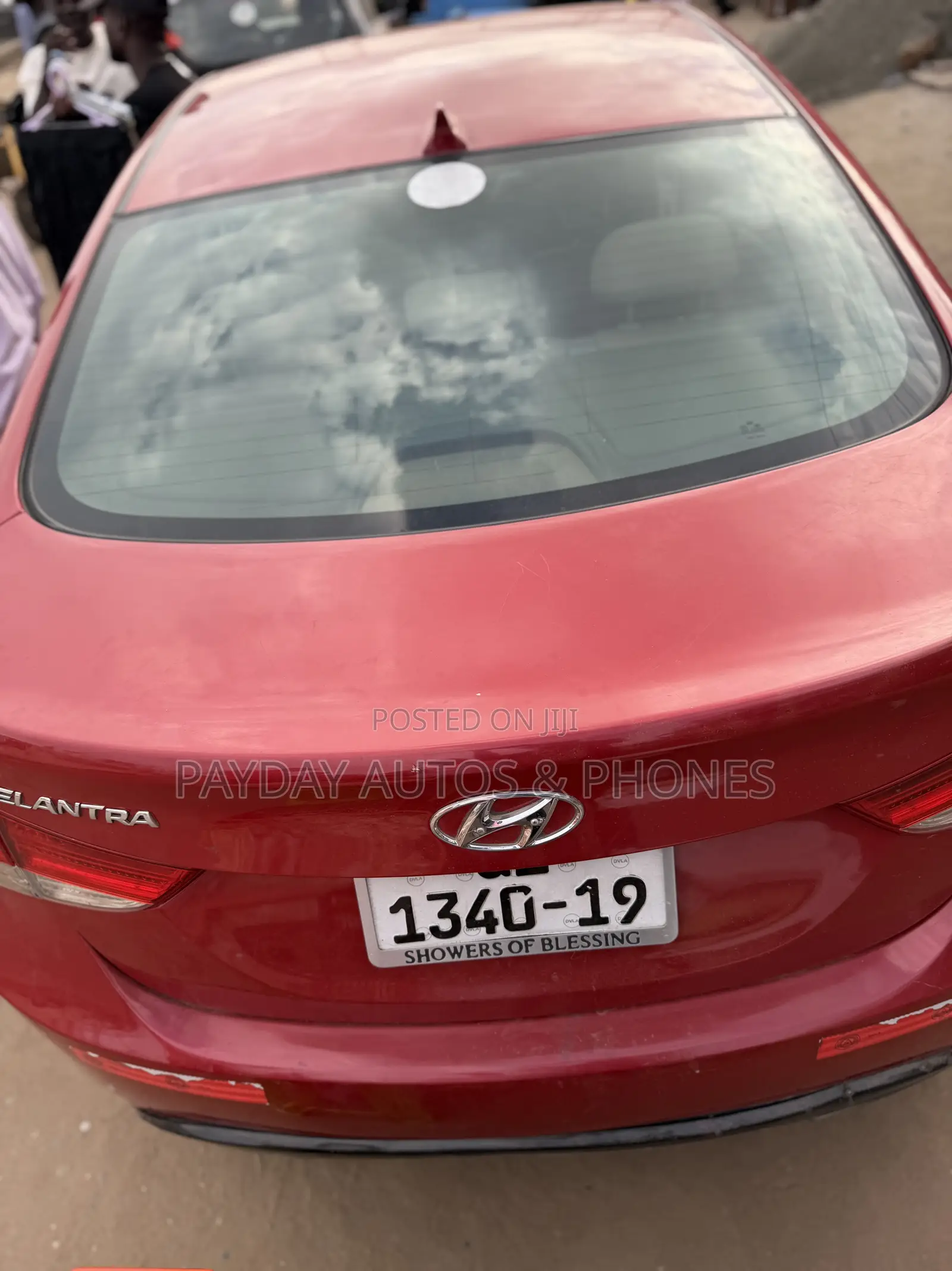 Hyundai Elantra GLS Sedan FWD (1.8L 4cyl 6A) 2013 Red