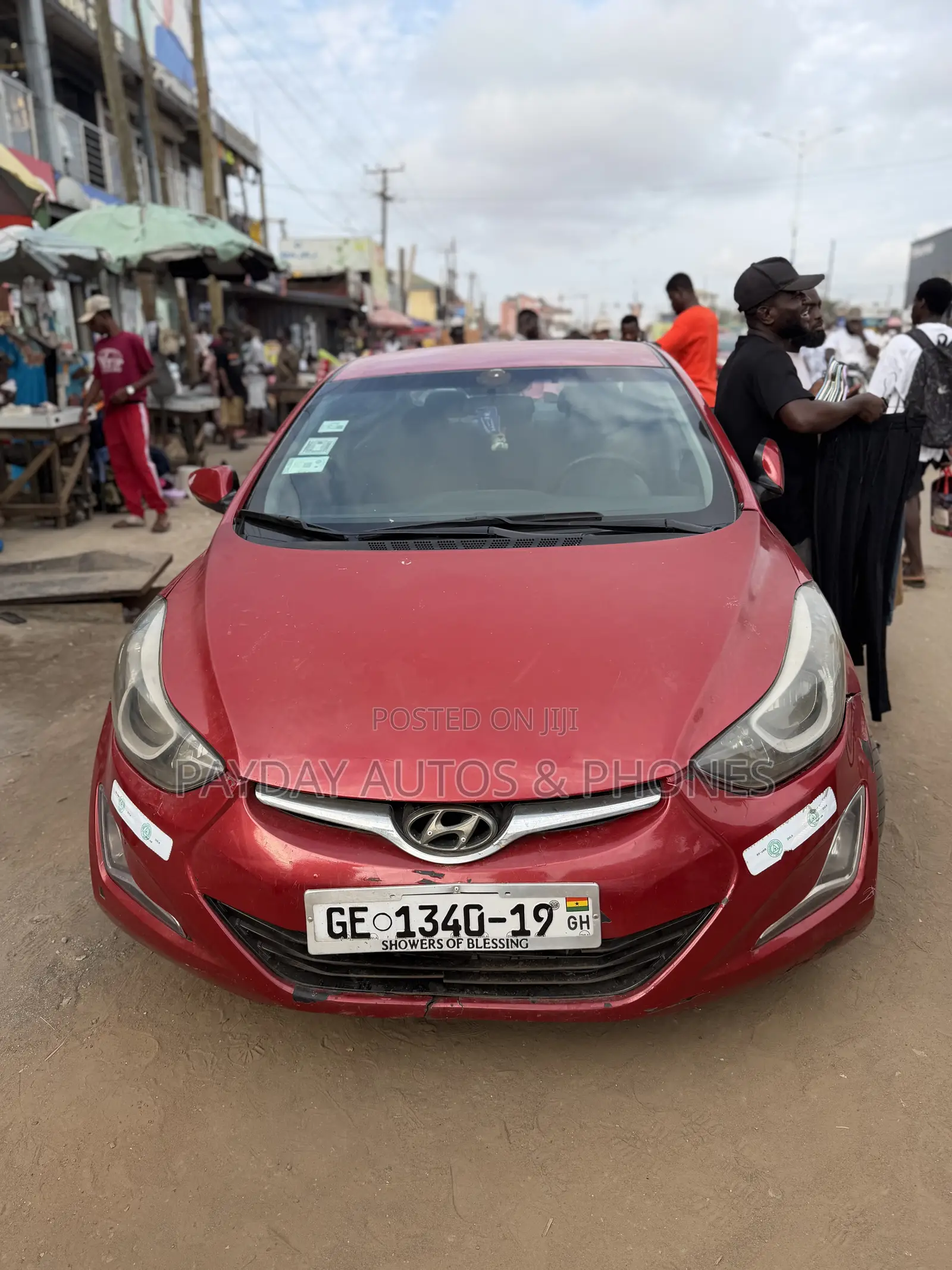 Hyundai Elantra GLS Sedan FWD (1.8L 4cyl 6A) 2013 Red