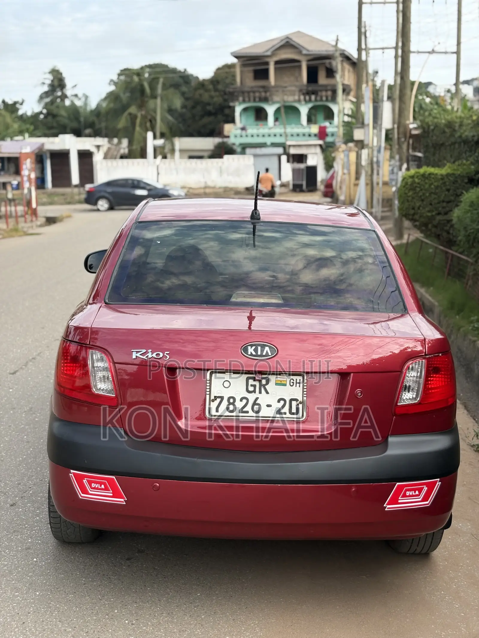 Kia Rio 1.5 LS Automatic 2009 Red
